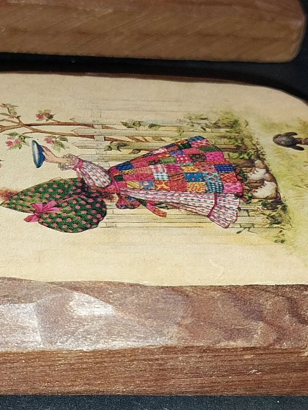 Holly Hobby Wood Plaques Set of 2